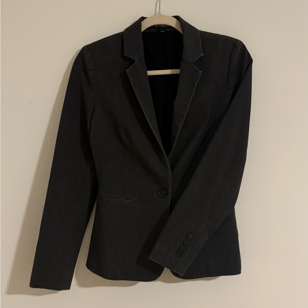 Express Charcoal Women's Blazer